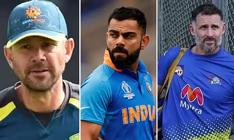 விராட், ரோகித்தை விமர்சித்த பாண்டிங்.. பதிலடி கொடுத்த மைக் ஹஸ்சி