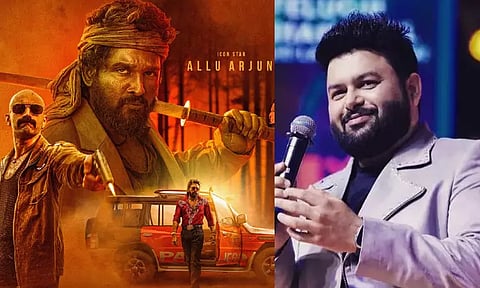 'புஷ்பா 2'- படத்தில் பணிபுரிவதை உறுதி செய்த தமன்