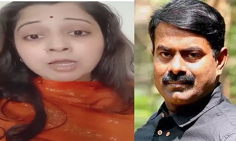 முதல்-அமைச்சராகும் கனவை விட்டு விடுங்கள் சீமான்: நடிகை விஜயலட்சுமி பரபரப்பு வீடியோ