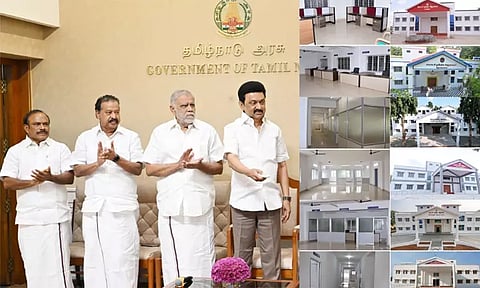 ரூ.64.53 கோடி செலவில் 17 ஊராட்சி ஒன்றிய அலுவலக கட்டிடங்கள்: முதல்-அமைச்சர் திறந்து வைத்தார்