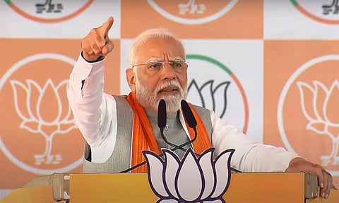 'மகாவிகாஸ் அகாடி' கூட்டணியின் வாகனத்தில் சக்கரமும் இல்லை, பிரேக்கும் இல்லை - பிரதமர் மோடி கிண்டல்