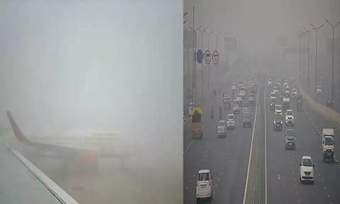 அடர்ந்த மூடுபனி: டெல்லியில் விமான சேவை பாதிப்பு