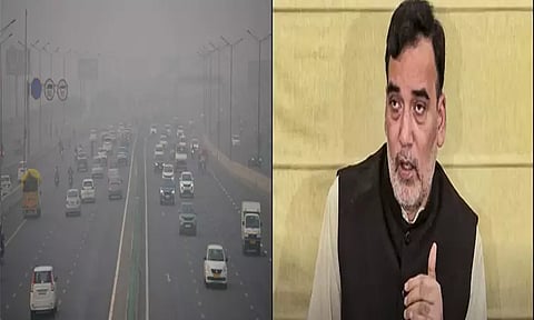 டெல்லியில் காற்றுமாசு: மந்திரி கோபால் ராய் ஆலோசனை