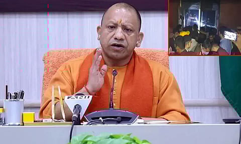 உ.பி. மருத்துவமனை தீ விபத்து: நிதியுதவி அறிவித்த முதல்-மந்திரி