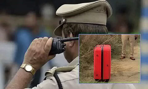 சூட்கேசில் அடைத்து வைக்கப்பட்ட பெண்ணின் உடல்; டெல்லி-லக்னோ நெடுஞ்சாலையில் பரபரப்பு