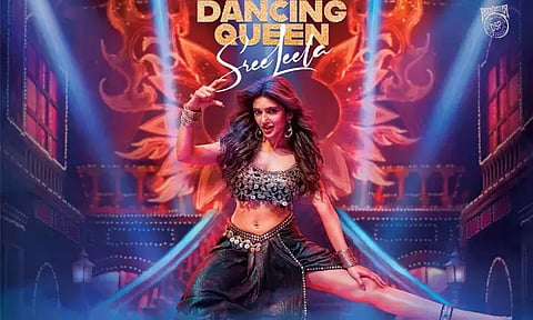 நடிகை ஸ்ரீலீலாவை 'டான்சிங் குயின்' என பாராட்டிய அல்லு அர்ஜுன்