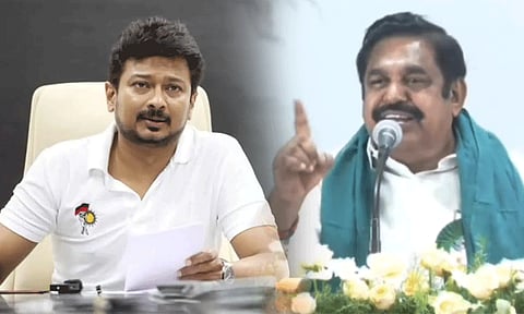 நேற்று பெய்த மழையில் இன்று முளைத்த விஷக்காளான் உதயநிதி: எடப்பாடி பழனிசாமி கடும் தாக்கு
