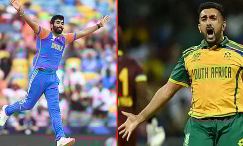 எனக்கும் பும்ராவுக்கும் இவ்வளவு ஒற்றுமைகளா..? - வியப்புடன் பதிவிட்ட ஷம்சி