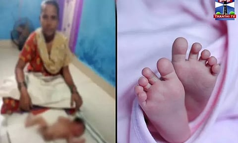 சென்னை: மனைவிக்கு வீட்டில் வைத்து பிரசவம் பார்த்த கணவரால் பரபரப்பு