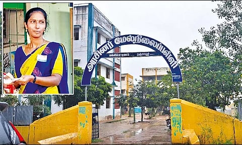 தஞ்சாவூரில் கொலை நடந்த பள்ளிக்கூடத்துக்கு ஒரு வாரம் விடுமுறை