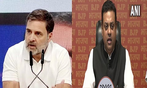 இந்திய பொருளாதாரத்தை சீர்குலைக்க முயற்சி; ராகுல் காந்தி மீது பா.ஜ.க. பரபரப்பு குற்றச்சாட்டு