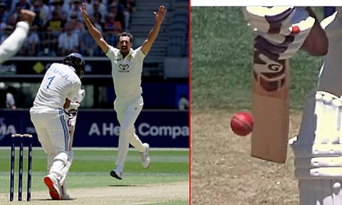 இந்தியா - ஆஸ்திரேலியா முதல் டெஸ்ட்: சர்ச்சையை ஏற்படுத்தியுள்ள கே.எல். ராகுலின் அவுட்