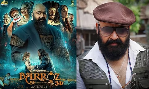 மோகன்லாலின் 'பரோஸ்'...புதிய போஸ்டர் வெளியீடு