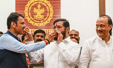 மராட்டிய தேர்தல்: முதல் மந்திரி ஏக்நாத் ஷிண்டே 1.2 லட்சம் வாக்குகள் வித்தியாசத்தில் வெற்றி