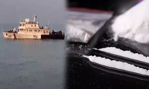 அந்தமான் பகுதியில் 6 டன் போதைப்பொருட்கள் பறிமுதல் - இந்திய கடற்படை அதிரடி