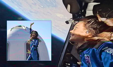 விண்வெளிக்கு சென்ற 100-வது பெண் மீது பாலியல் ரீதியான விமர்சனங்கள் - பதிலடி கொடுத்த வீராங்கனை