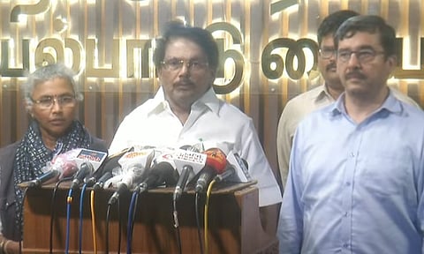 சுரங்கப்பாதைகளில் தேங்கிய மழைநீர் இரவே சரிசெய்யப்படும்- அமைச்சர் கே.கே.எஸ்.எஸ்.ஆர். ராமச்சந்திரன்