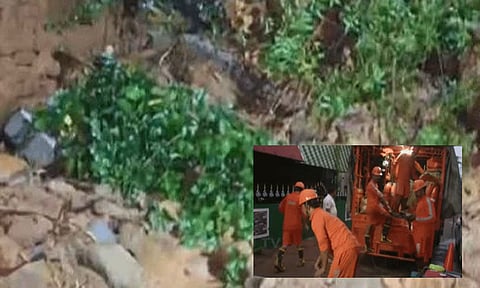 திருவண்ணாமலையில் சரிந்த பாறைகள்... வீடுகள் சேதம்; மீட்பு பணிகள் தீவிரம்