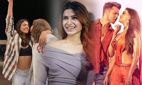 Tamanna, Wamiqa Kabhi dance to the song from the movie 'Baby John' - Samantha and Keerthy Suresh reaction