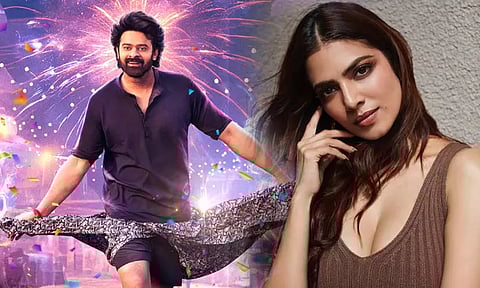 Malavika Mohanan gives an update on Prabhas’s 'The Raja Saab'