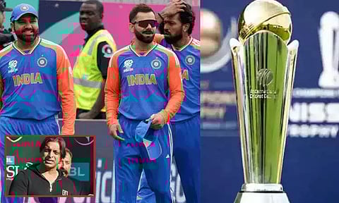 சாம்பியன்ஸ் டிராபி: இந்தியாவுக்கு பதிலடி கொடுக்க ஒரே வழி இதுதான் - பாகிஸ்தானுக்கு அக்தர் ஆலோசனை