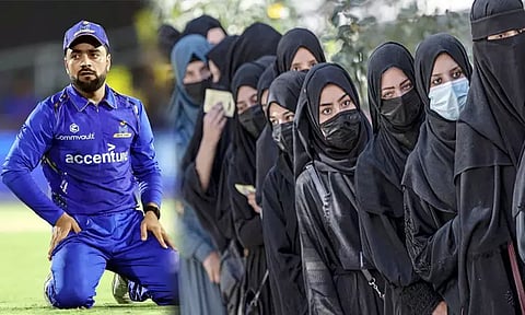 ஆப்கானிஸ்தானில் பெண்கள் மருத்துவம் படிக்கத் தடை: ரஷித் கான் வேதனை