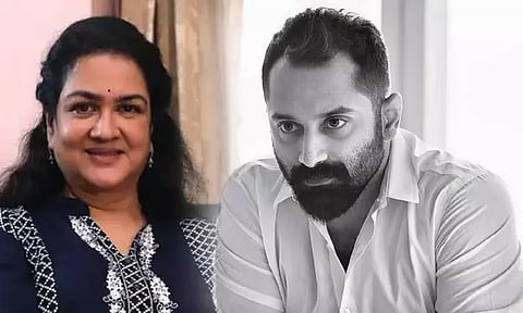 Only he has the courage to say that! Urvashi praise on Fahadh