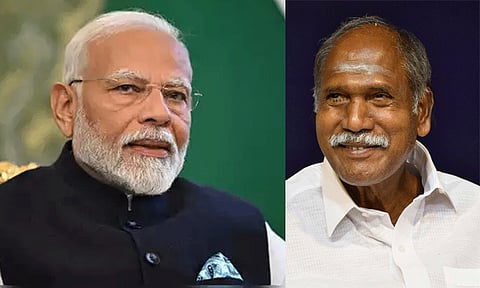 வெள்ள பாதிப்பு: நிவாரண நிதியாக ரூ.600 கோடி வழங்குமாறு பிரதமருக்கு புதுச்சேரி முதல்-அமைச்சர் கடிதம்