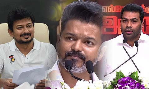 "சினிமா செய்திகளை நான் பார்ப்பதில்லை.." - விஜய் குறித்த கேள்விக்கு உதயநிதி பதில்