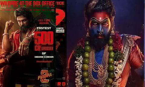 ரூ.500 கோடி வசூலை கடந்த 'புஷ்பா 2' திரைப்படம்