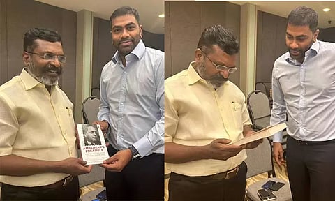 ஆதவ் அர்ஜுனா கட்சிப் பொறுப்பில் தான் இருக்கிறார்: திருமாவளவன்