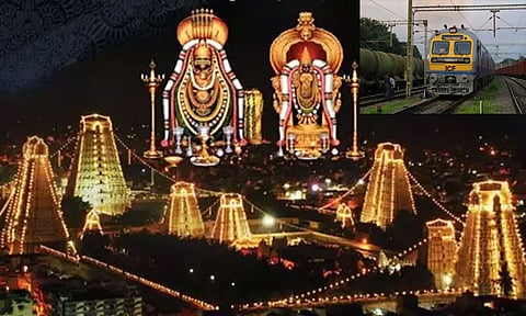 கார்த்திகை மகாதீபம்; தாம்பரத்தில் இருந்து திருவண்ணாமலைக்கு சிறப்பு ரெயில்கள் அறிவிப்பு