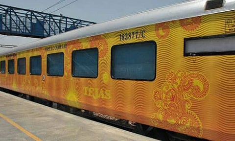 சென்னை எழும்பூர் - மதுரை தேஜஸ் எக்ஸ்பிரஸ் ரெயில் பகுதி நேர ரத்து