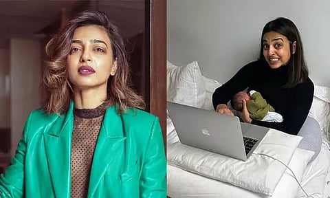 'கபாலி' பட நடிகைக்கு பெண் குழந்தை பிறந்தது