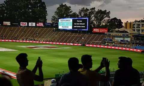 தென் ஆப்பிரிக்கா - பாகிஸ்தான் 3வது டி20: மழையால் போட்டி ரத்து