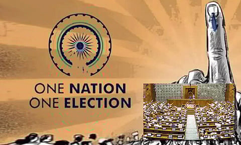 கடும் எதிர்ப்புகளுக்கிடையே நாளை தாக்கல் செய்யப்படுகிறது 'ஒரே நாடு, ஒரே தேர்தல்' மசோதா