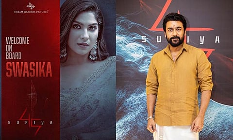 சூர்யா 45 படத்தில் இணைந்த 'லப்பர் பந்து' நடிகை...அதிகாரபூர்வ அறிவிப்பு வெளியீடு