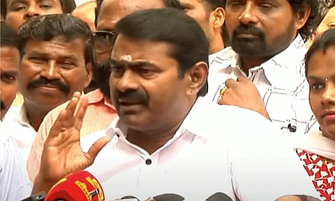 'ஒரே நாடு ஒரே தேர்தல் என்பது வேடிக்கை, வினோத நிகழ்ச்சி' - சீமான்