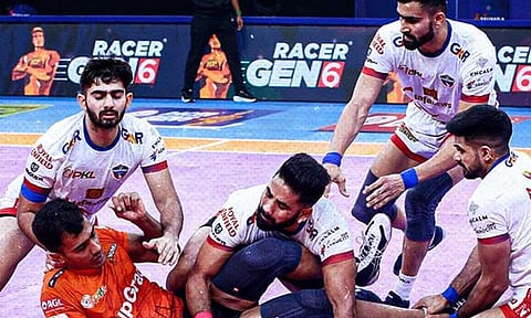 புரோ கபடி லீக்; யு மும்பா அணியை வீழ்த்தி உ.பி. யோத்தாஸ் வெற்றி