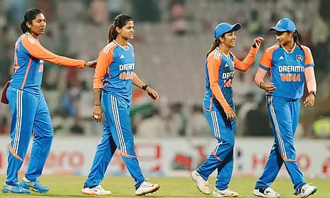 மகளிர் டி20 கிரிக்கெட்; வெஸ்ட் இண்டீஸ் அணியை வீழ்த்தி இந்தியா வெற்றி