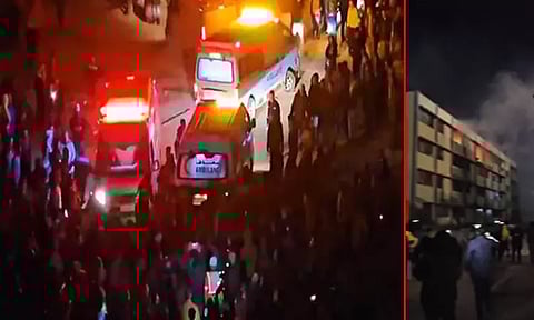 தெற்கு காசாவில் பள்ளிக்கூடம் மீது இஸ்ரேல் ராணுவம் தாக்குதல் - 20 பேர் பலி