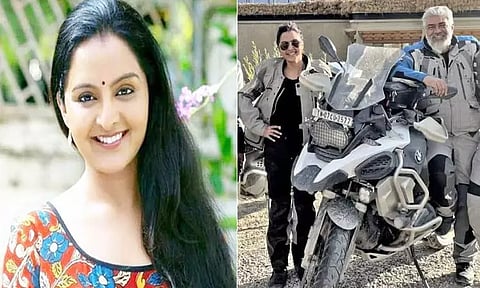 என் வாழ்வில் தாக்கம் ஏற்படுத்தியவர் அஜித் - நடிகை மஞ்சு வாரியர்