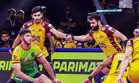 புரோ கபடி லீக்; தெலுங்கு டைட்டன்ஸ் அணியை வீழ்த்தி பாட்னா வெற்றி