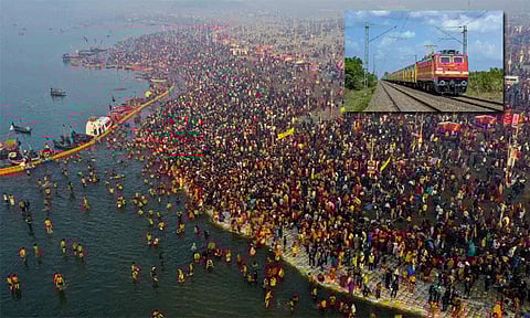 கும்ப மேளாவுக்கு ரெயில்களில் இலவச அனுமதி இல்லை: வெளியான முக்கிய தகவல்
