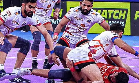 புரோ கபடி லீக்: குஜராத் அணியை வீழ்த்தி உ.பி. யோத்தாஸ் வெற்றி