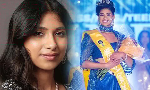அமெரிக்காவில் நடந்த அழகி போட்டி: 'மிஸ் இந்தியா' பட்டத்தை வென்ற சென்னை பெண்