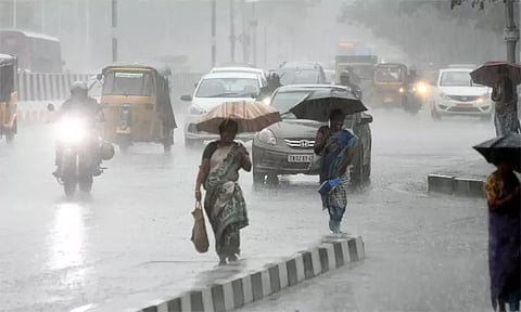 தமிழகத்தில் இன்று முதல் 26-ம் தேதி வரை மிதமான மழைக்கு வாய்ப்பு