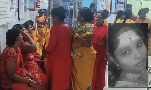 மின்கம்பியில் உரசிய பஸ்.... மின்சாரம் தாக்கி இளம்பெண் உயிரிழந்த சோகம்