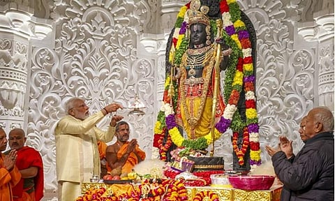 ராமர் கோவிலை கட்டியதால் மட்டும் ஒருவர் இந்துக்களின் தலைவராக முடியாது; மோகன் பகவத்