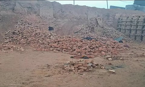 அரியானா: செங்கல் சூளை சுவர் இடிந்து விழுந்ததில் 4 குழந்தைகள் பலி